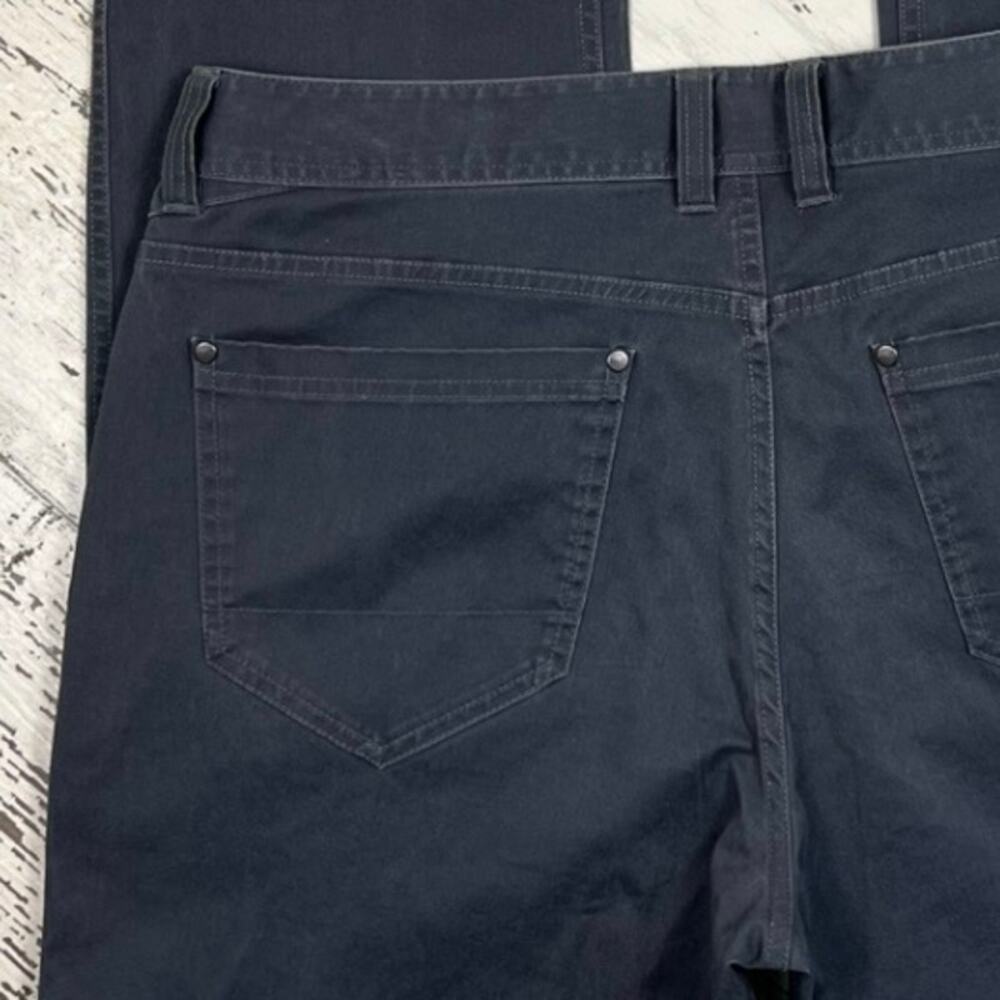 Toad&Co Mission Ridge pants men’s 36x34 5 pocket pant lean fit charcoal gray - Picture 5 of 9